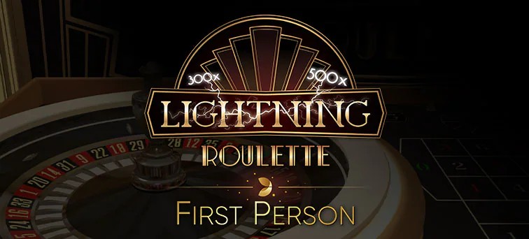 First Person Lightning Roulette by Evolution, showcased at 20bet-casinoat.at – game logo
